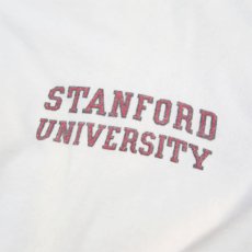 画像4: 1980's collegiate pacific "STANFORD UNIVERSITY" Print T-Shirt　WHITE　size M(表記L) (4)