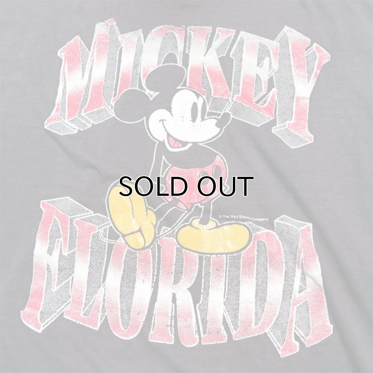 画像4: 1980's~ Disney "MICKEY MOUSE" Print T-Shirt　BLACK　size XL-XXL(表記不明) (4)