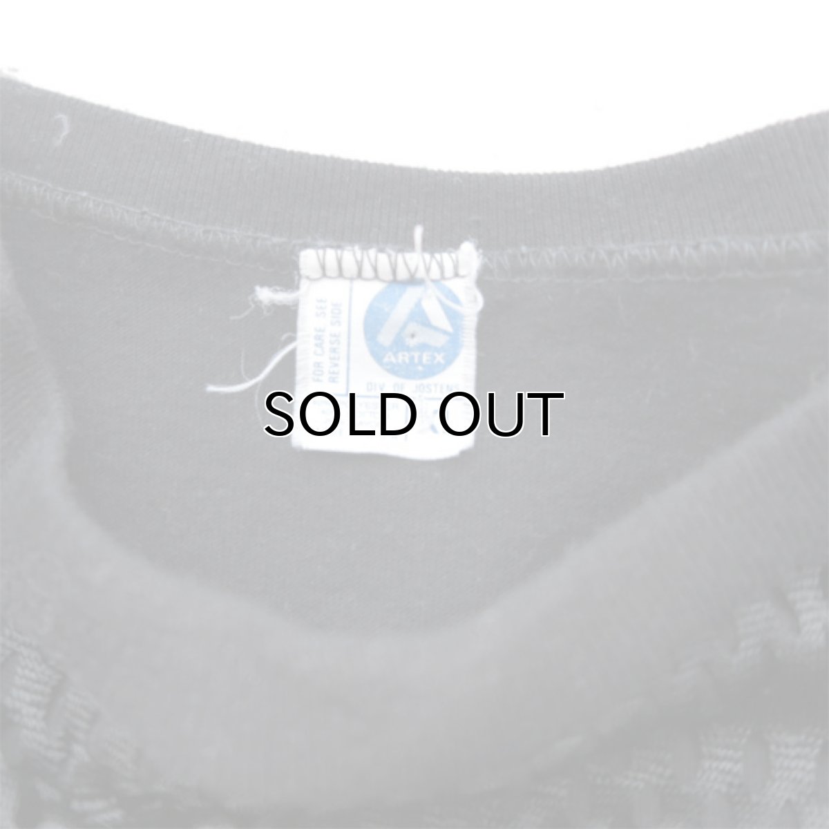 画像3: 1980's ARTEX "RAIDERS" Print Football T-Shirt　BLACK　size L(表記XL) (3)