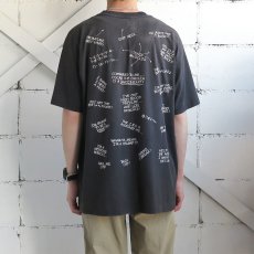 画像3: 1990's Hanes "Stressed Out!" Message Print T-Shirt　BLACK　size L(表記XL) (3)