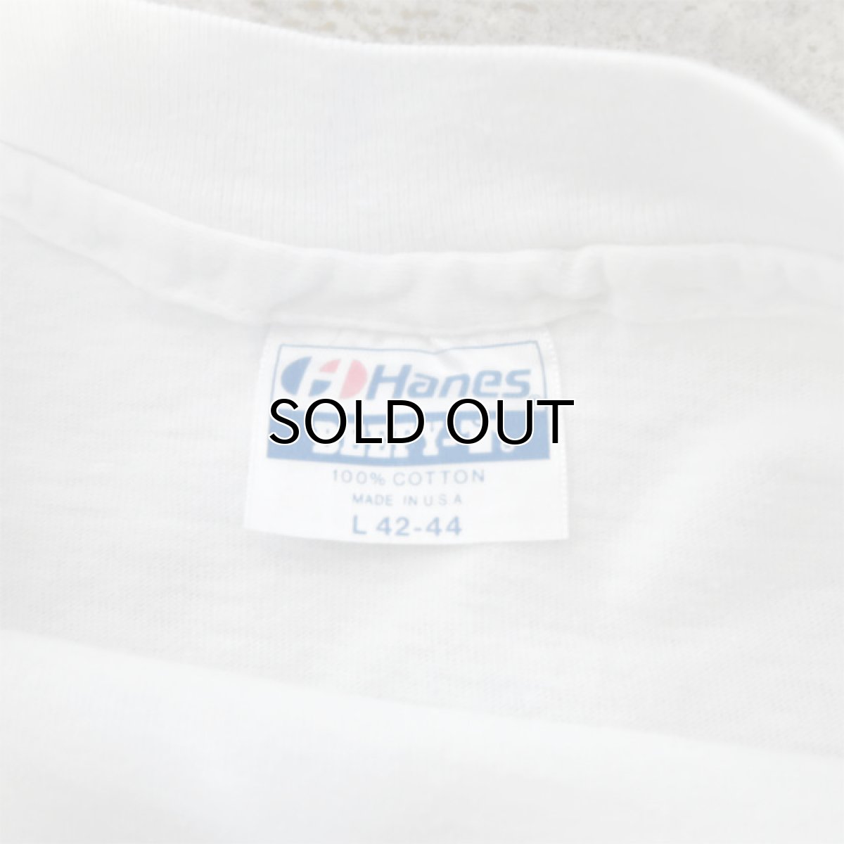 画像3: 1980's Hanes BEEFY "TEAM isotonix" Print T-Shirt　WHITE　size M(表記L) (3)