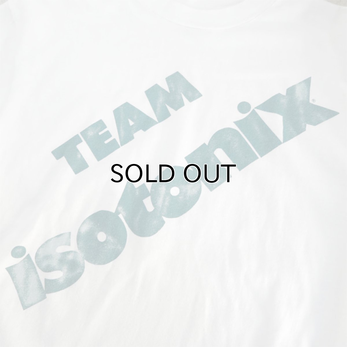 画像4: 1980's Hanes BEEFY "TEAM isotonix" Print T-Shirt　WHITE　size M(表記L) (4)