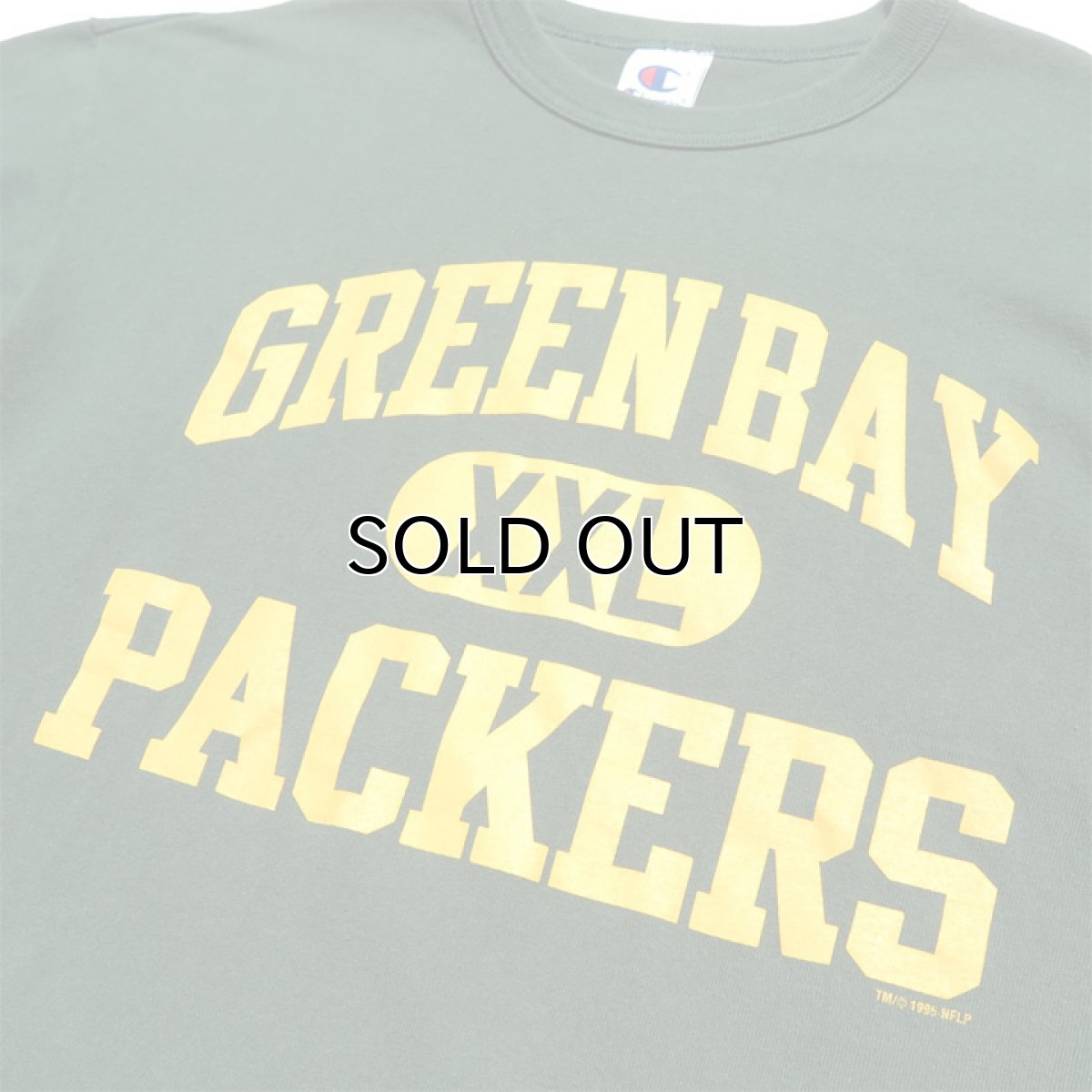 画像4: 1990's Champion NFL "GREEN BAY PACKERS" Print T-Shirt　GREEN　size XL(表記XL) (4)