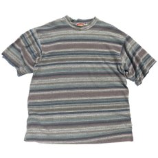 画像1: 1990's "PARAGRAFF" Border T-Shirt　GREY MULTI　size XL(表記L) (1)