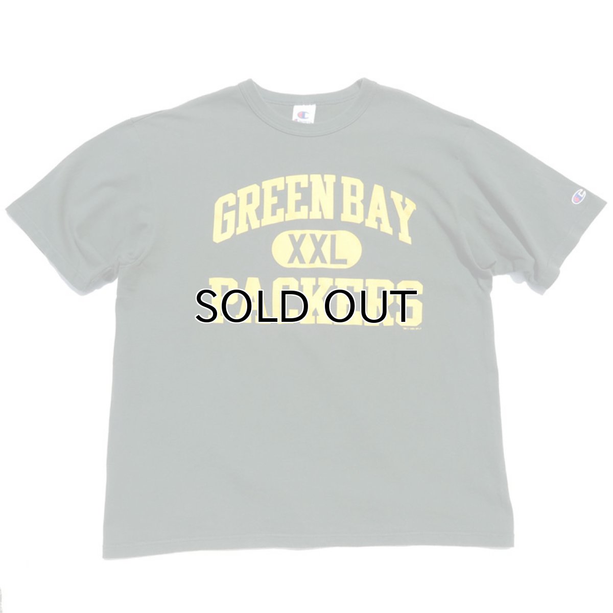 画像1: 1990's Champion NFL "GREEN BAY PACKERS" Print T-Shirt　GREEN　size XL(表記XL) (1)