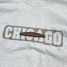 画像3: GILDAN "CHICAGO" Logo Print T-Shirt　ASH GREY　size XL(表記不明) (3)