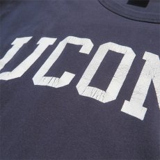 画像5: 1990's~ Champion "UCONN" College Print T-Shirt　NAVY　size L(表記L) (5)