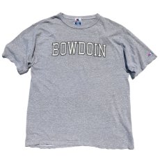 画像1: 1990's~ Champion "BOWDOIN" College Print T-Shirt　HEATHER GREY　size L(表記L) (1)