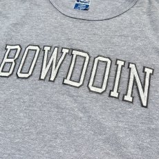 画像4: 1990's~ Champion "BOWDOIN" College Print T-Shirt　HEATHER GREY　size L(表記L) (4)