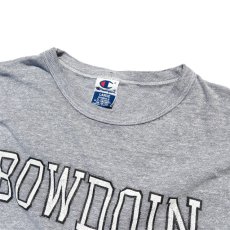 画像3: 1990's~ Champion "BOWDOIN" College Print T-Shirt　HEATHER GREY　size L(表記L) (3)