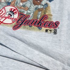 画像5: 1990's U.S.A. "New York Yankees" Print T-Shirt　ASH GREY　size L-XL(表記不明) (5)