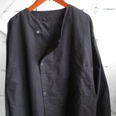 画像6: 1950's U.S. ARMY Cotton Pajama Shirt  -DEAD STOCK-　BLACK over dyed　size L (6)