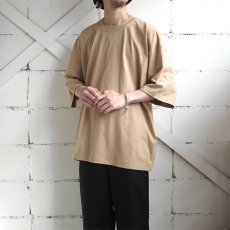 画像2: the poem "Short Length Tee"　BEIGE　size ONE SIZE (2)