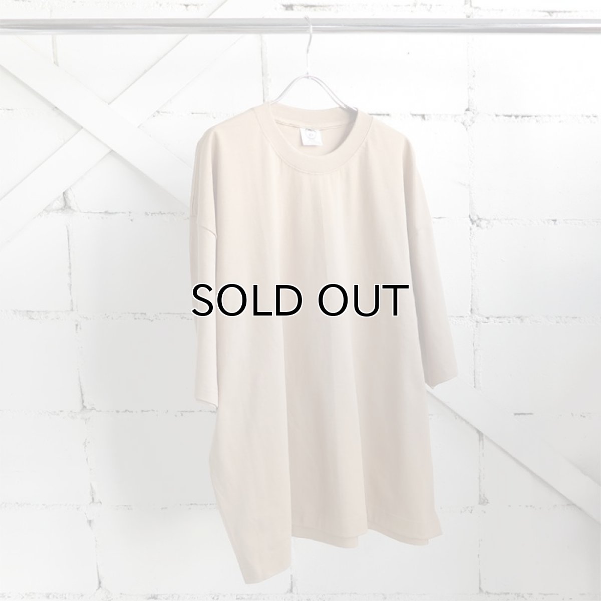 画像4: the poem "Short Length Tee"　BEIGE　size ONE SIZE (4)