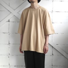 画像1: the poem "Short Length Tee"　BEIGE　size ONE SIZE (1)