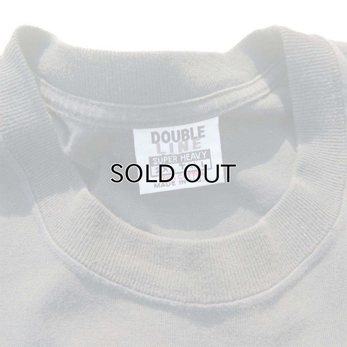 画像4: U.S.A. "2PAC" Cut off Print T-Shirt　BLACK　size 2XL (4)