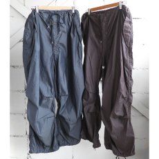 画像1: 1990's U.S. ARMY Snow Camouflage Over Trousers  DEAD STOCK -Over Dyed-　BLACK, NAVY, BROWN　size MEDIUM-SHORT (1)