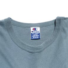 画像3: 1990's "Champion" Logo Print T-Shirt　GREY BLUE　size XXL (3)