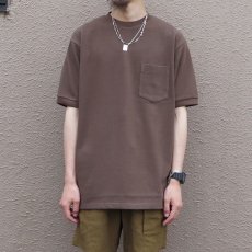 画像6: Riprap "Crew Neck Pocket Polo Shirt" 　color : TAUPE　size MEDIUM (6)