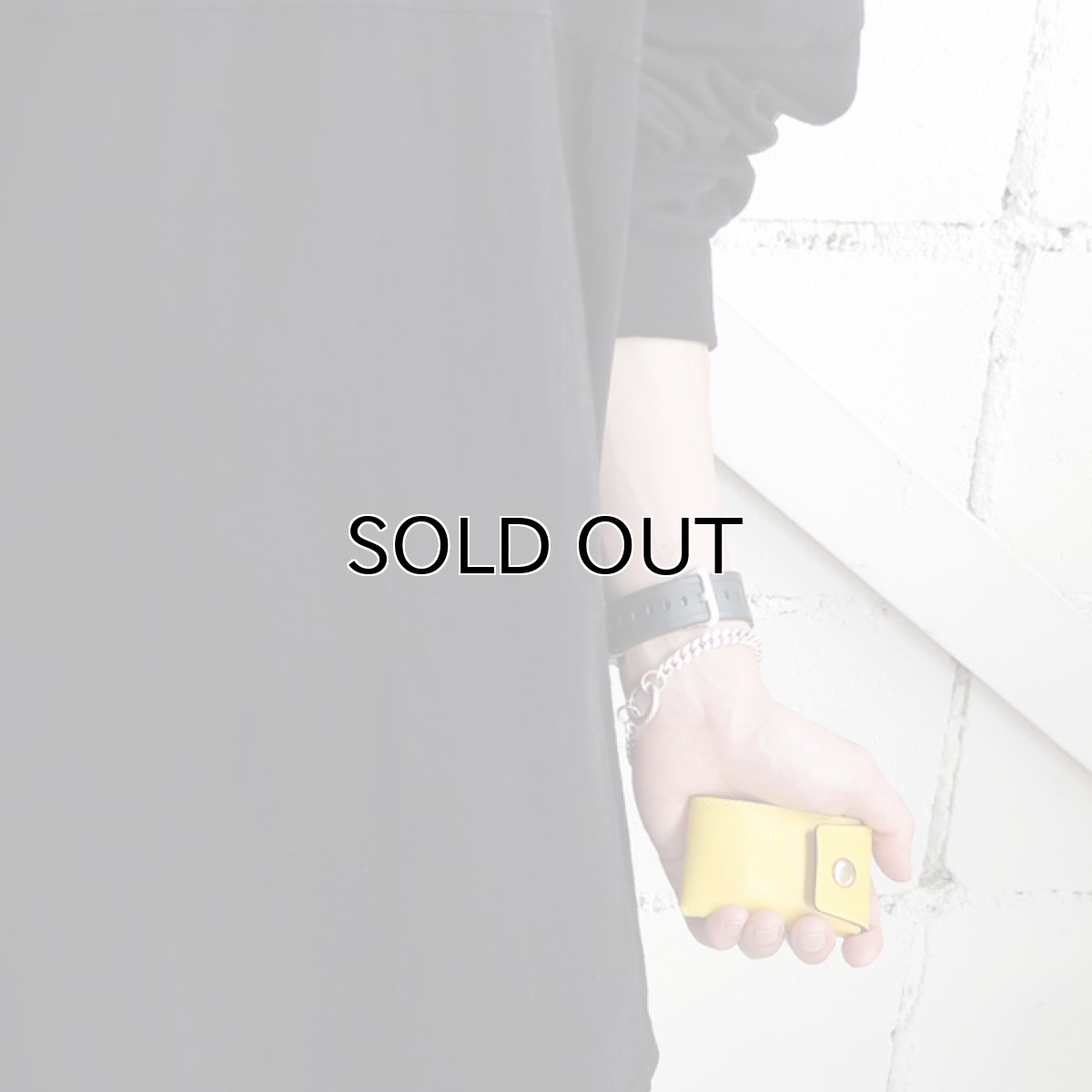 画像10: "JUTTA NEUMANN" Leather Wallet "Scotts Purse"  -MINIMAL SIZE- color : YELLOW / BRICK RED (10)
