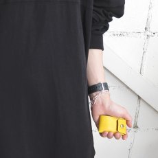 画像10: "JUTTA NEUMANN" Leather Wallet "Scotts Purse"  -MINIMAL SIZE-　color : YELLOW / BRICK RED (10)