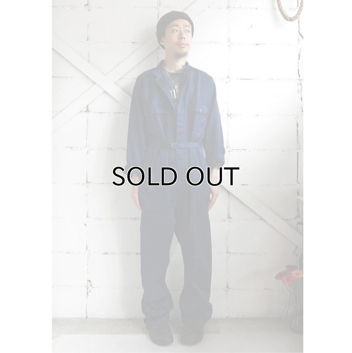 画像6: 1980's~ "Italian Military"  All in One -DEAD STOCK-　NAVY　size M-L(54) (6)