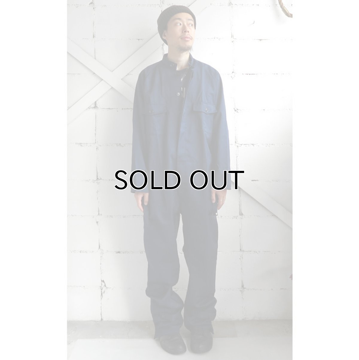 画像10: 1980's~ "Italian Military"  All in One -DEAD STOCK-　NAVY　size M-L(54) (10)