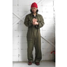 画像8: 1950's "French Military" Cotton Twill All in One -DEAD STOCK-　OLIVE　size L-XL(54) (8)