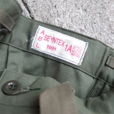 画像5: 1990's "Belgian Military" M-88 Over Trousers  -DEAD STOCK-　OLIVE　size W 32 INCH (5)