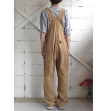 画像11: 1970's "Carhartt" Duck Canvas Double Knee Overall　FADE BROWN　size M-L (11)