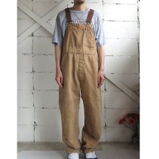 画像9: 1970's "Carhartt" Duck Canvas Double Knee Overall　FADE BROWN　size M-L (9)