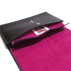 画像9: "JUTTA NEUMANN" Leather Wallet "Waiter's Wallet" -長財布-　color : Purple / Pink (9)