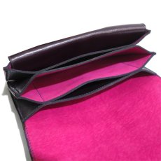 画像8: "JUTTA NEUMANN" Leather Wallet "Waiter's Wallet" -長財布-　color : Purple / Pink (8)
