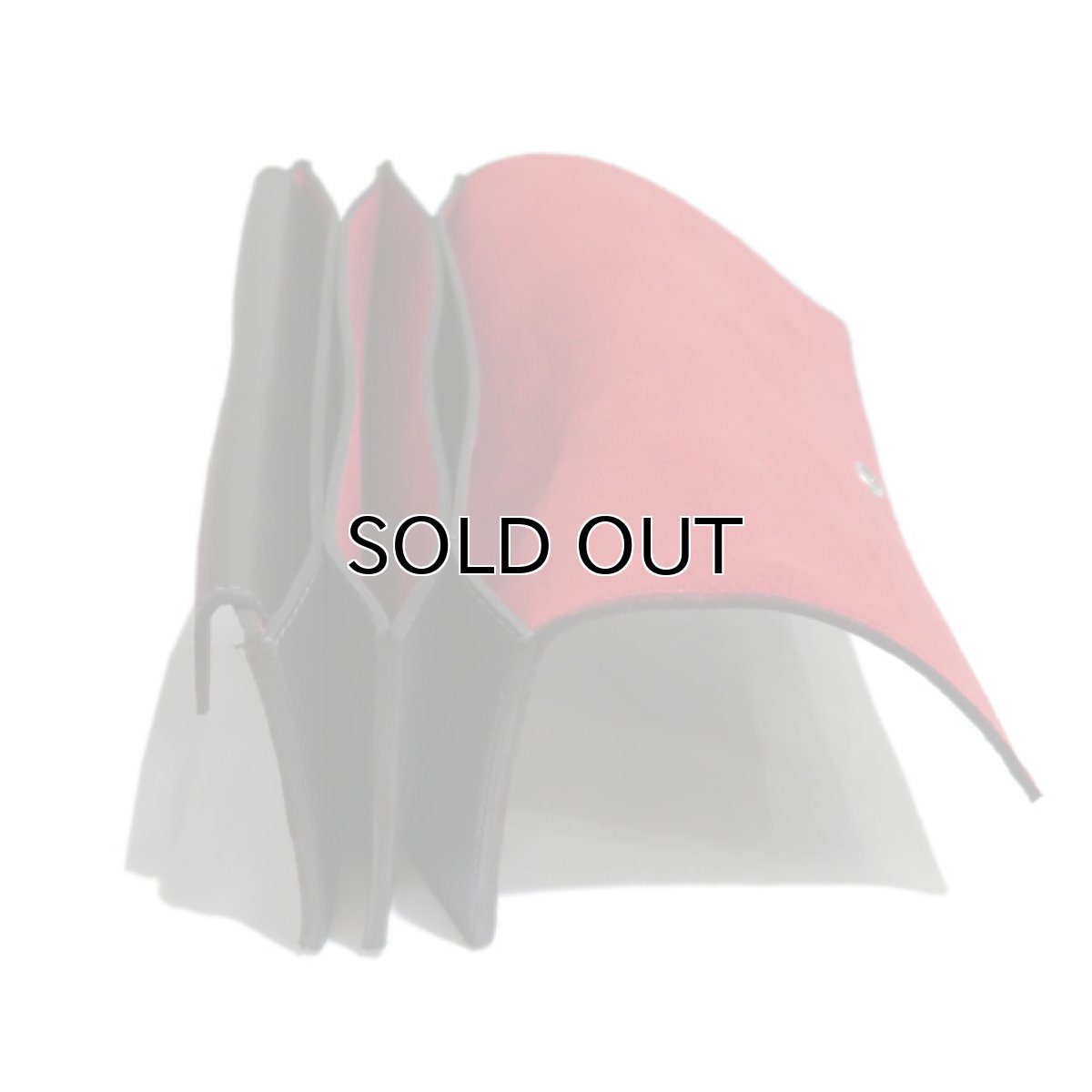 画像6: "JUTTA NEUMANN" Leather Wallet "Waiter's Wallet" -長財布-　color : Black / Orange (6)