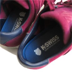 画像7: NEW K-SWISS "CLASSIC 96" Suede Sneaker　BURGUNDY　size US 9.5 (7)