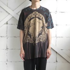 画像2: 1990's "New Mexico" All Over Print T-Shirt　BLACK　size L (2)