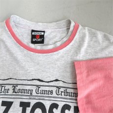 画像3: 1990's "LOONEY TUNES"  Print T-Shirt　ASH GREY/PINK　size XXL (3)