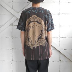 画像4: 1990's "New Mexico" All Over Print T-Shirt　BLACK　size L (4)