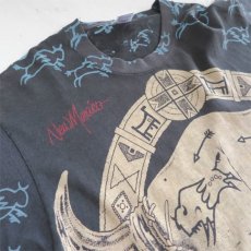 画像5: 1990's "New Mexico" All Over Print T-Shirt　BLACK　size L (5)