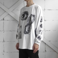 画像9: NEW "M.C. Escher" Multi Print L/S T-Shirts　color : WHITE, BLACK　size S, M, L (9)