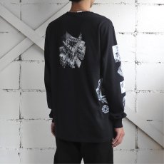 画像11: NEW "M.C. Escher" Multi Print L/S T-Shirts　color : WHITE, BLACK　size S, M, L (11)