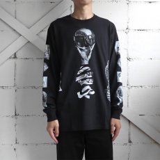 画像10: NEW "M.C. Escher" Multi Print L/S T-Shirts　color : WHITE, BLACK　size S, M, L (10)