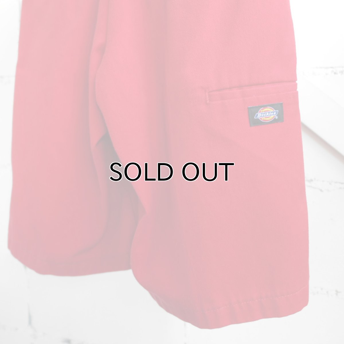 画像6: "Dickies" Loose Fit Work Shorts　RED　size W32INCH (6)