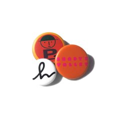 画像1: the poem "Matte Metal badges"  -1P-　3 STYLES　ONE SIZE (1)