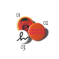 画像2: the poem "Matte Metal badges"  -1P-　3 STYLES　ONE SIZE (2)