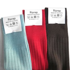 画像3: Riprap "Nz Merino Three Quarter Socks" made by HALISON　size MEN'S FREE (25~27cm) (3)