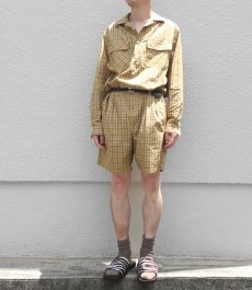 画像10: Riprap "Tropical Suits" -Plaid Broad-　color BEIGE/MINT　size MEDIUM, LARGE (10)