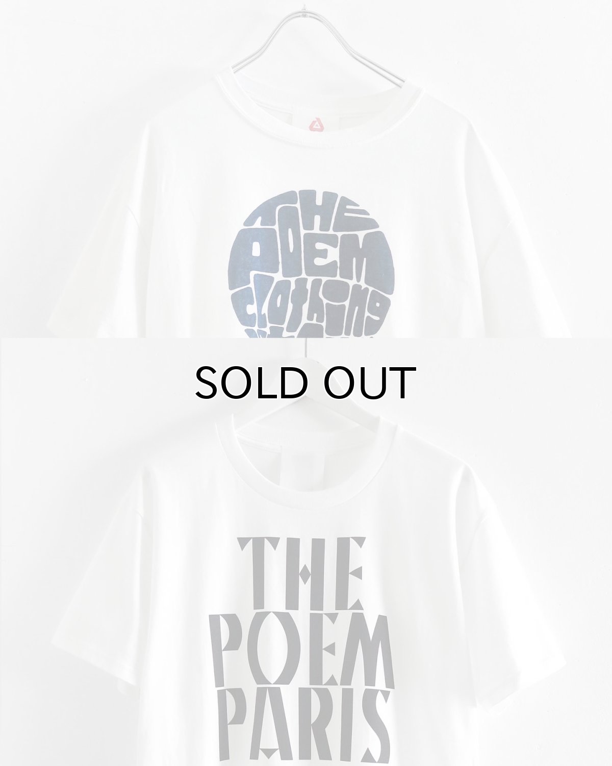 画像1: "HAWA with P." & "THE POEM PARIS" T-SHIRTS (1)