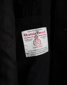 画像7: Riprap "BALCOLLAR COAT" -HARRIS TWEED-  color BLACK　size MEDIUM, LARGE (7)