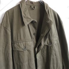 画像4: 1950's "French Military" Cotton Twill All in One -DEAD STOCK-　OLIVE　size L-XL(54) (4)